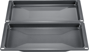 NEFF Z1650BE0 - schmale Universalpfanne, 39 x 455 x 188 mm, Grau